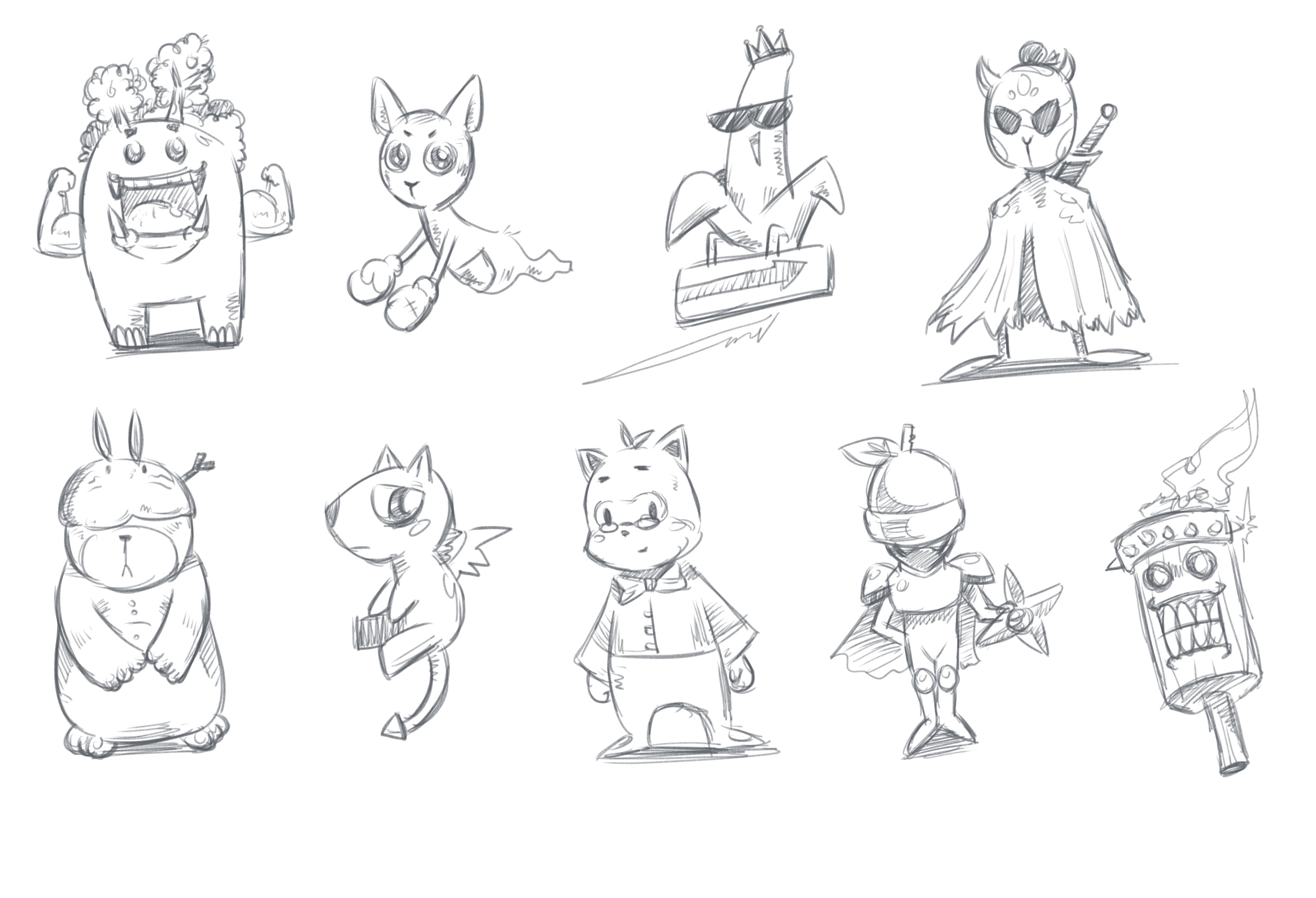 Little Town Mage — character concept art