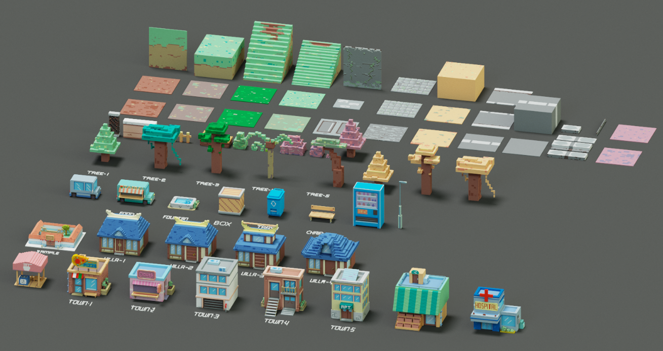 Little Town Mage — 3D scene model