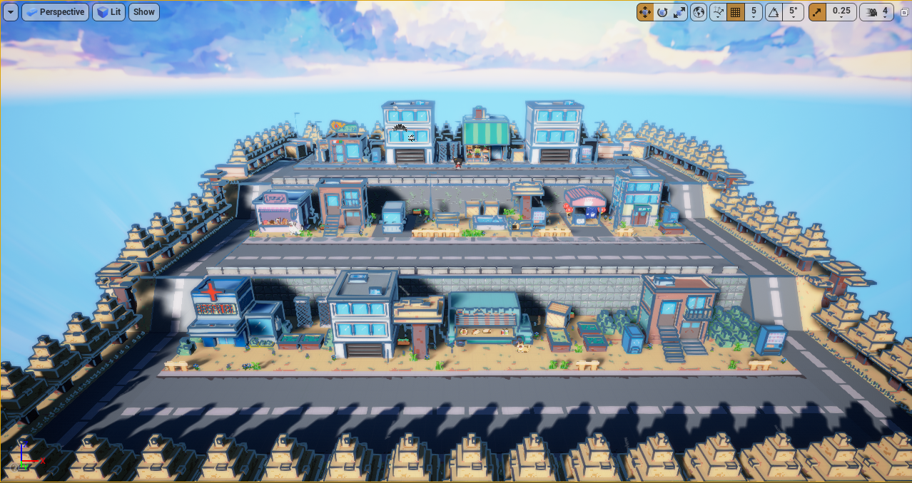 Little Town Mage — game scene