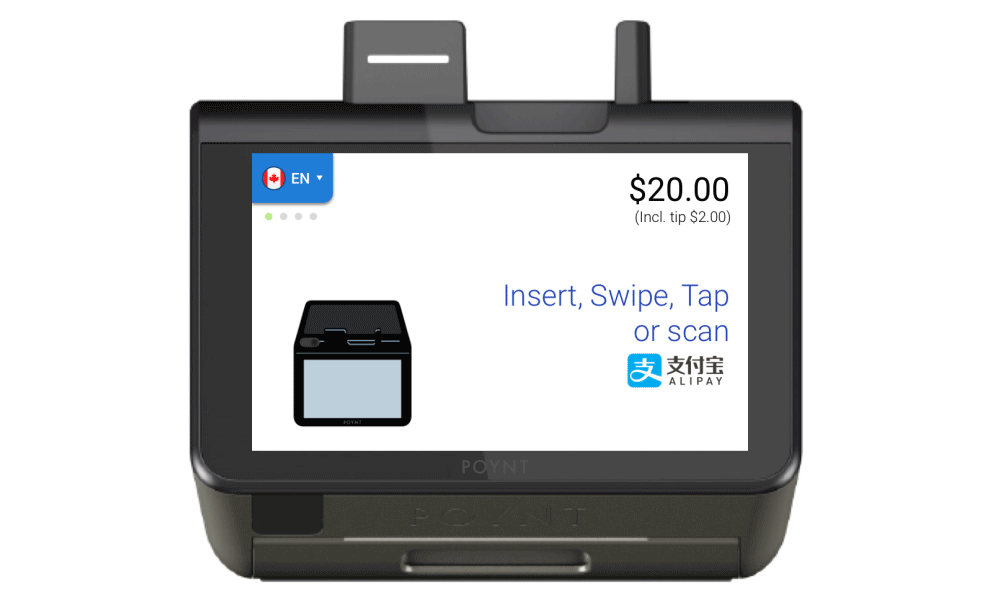 Poynt — redesigned customer checkout animation