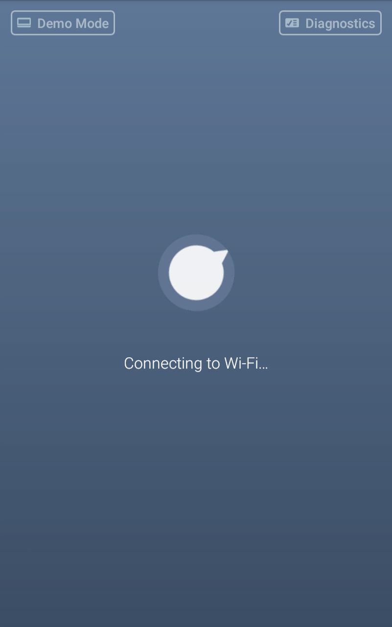 Poynt onboarding — original connect WiFi screen