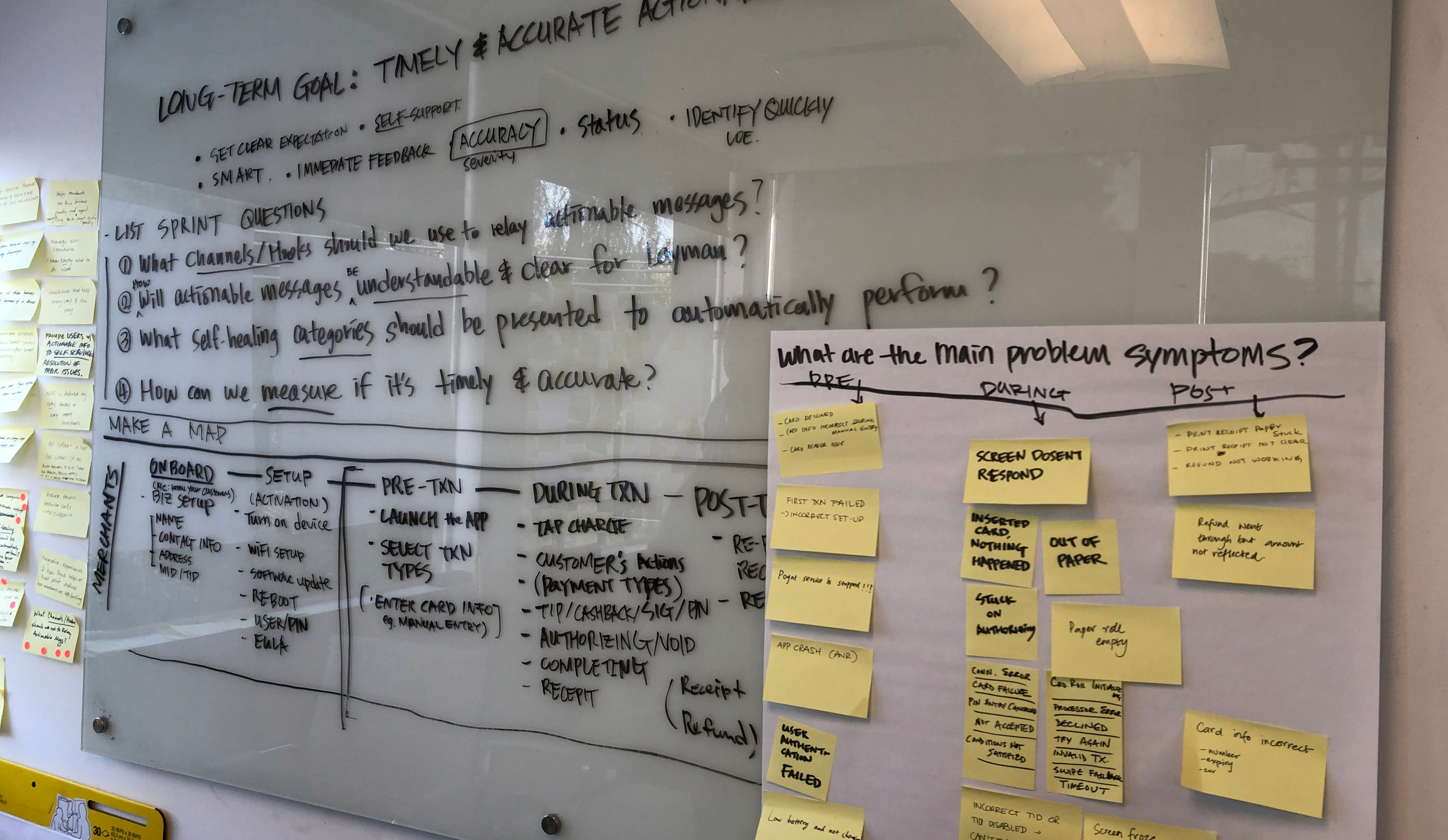 Poynt onboarding — brainstorm sketch