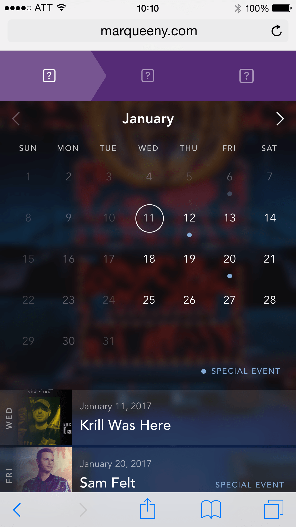 SevenRooms — booking widget design