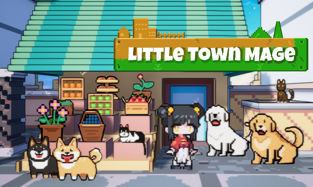 Little Town Mage — game cover